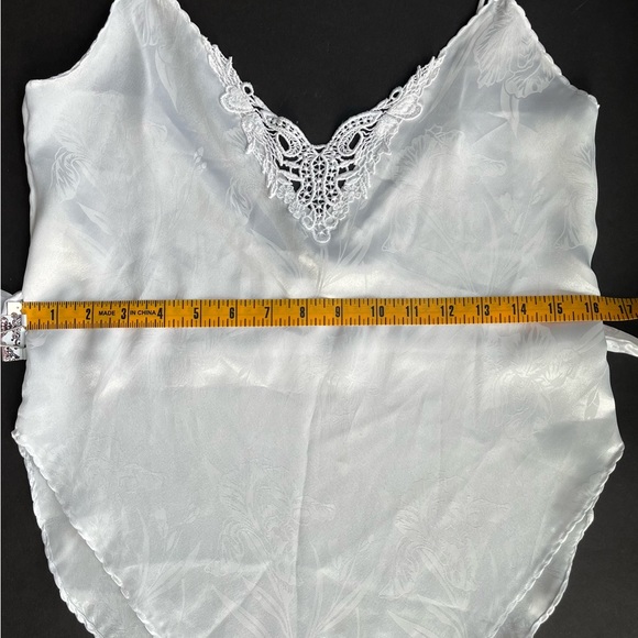 SENSUAL FASHION 80s/90s 1pc LINGERIE NIGHTIE WITH BELT SIZE SMALL - Picture 7 of 15